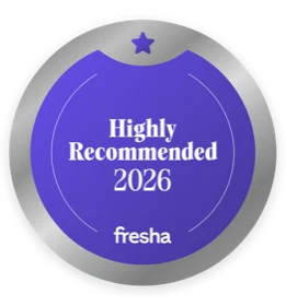Fresha Highly Recommended 2026